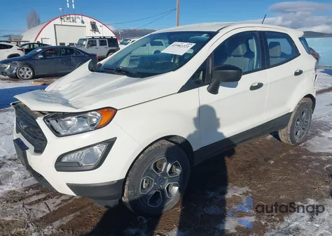 2021 Ford Ecosport S z USA, uszkodzony, nr VIN MAJ6S3FL7MC401689